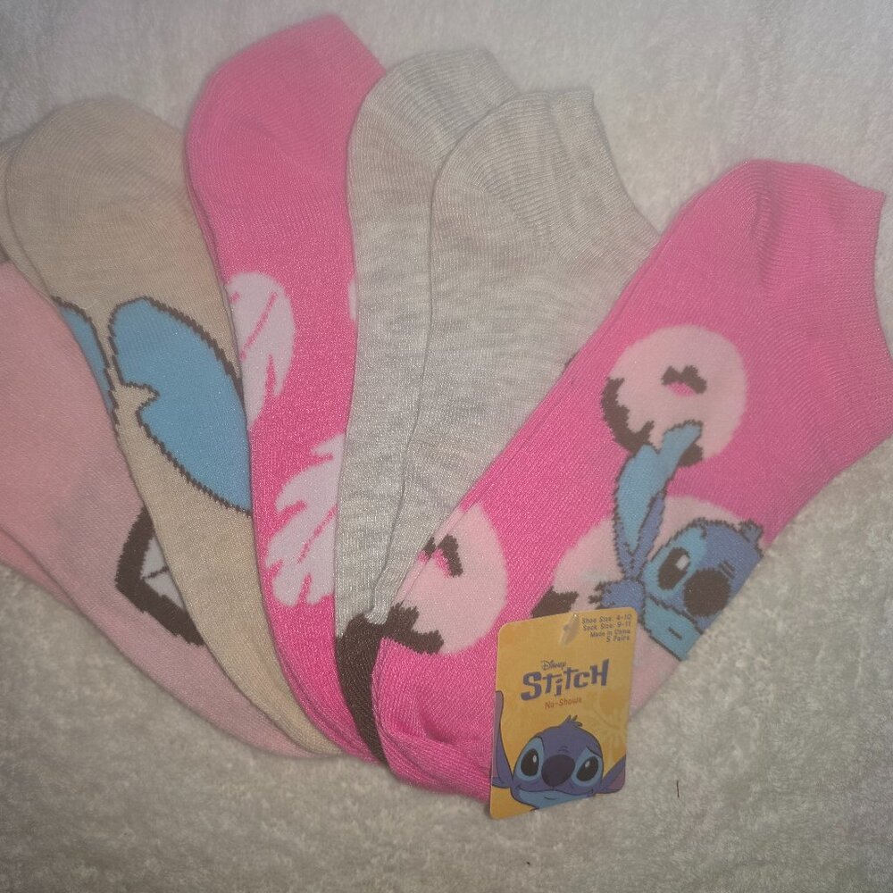 Lilo and STITCH - no show socks  Disney